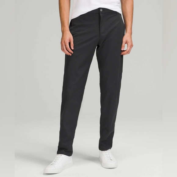 Lululemon Commission Classic 34" Warpstreme Obsidian Gray Chino Pant EUC Size 31 - Picture 1 of 11